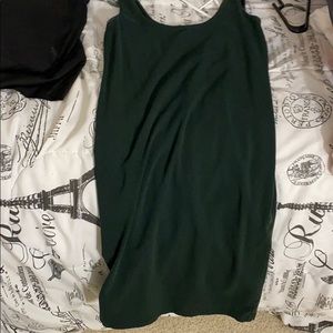 Green dress